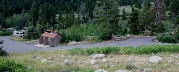 Popo Agie Campground Sinks Canyon State Park Lander