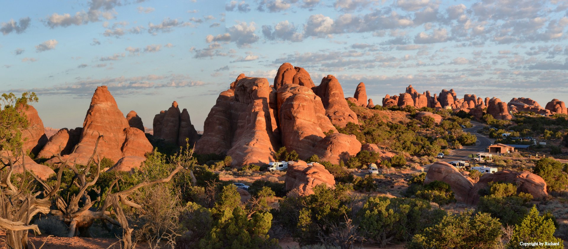 Devils Garden Campground Arches National Park Moab Utah Womo