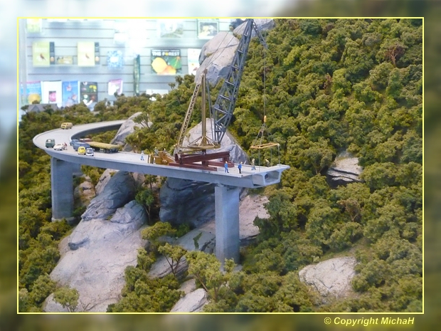 Building the Linn Cove Viaduct - Model