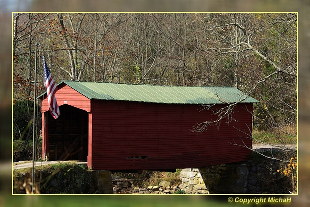 Covered Bridge 7mi from Mountain Lake Hotel