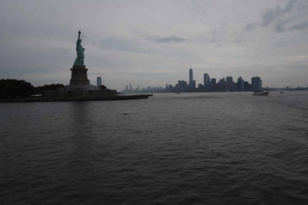 Mit der Ferry zur Statue of Liberty
