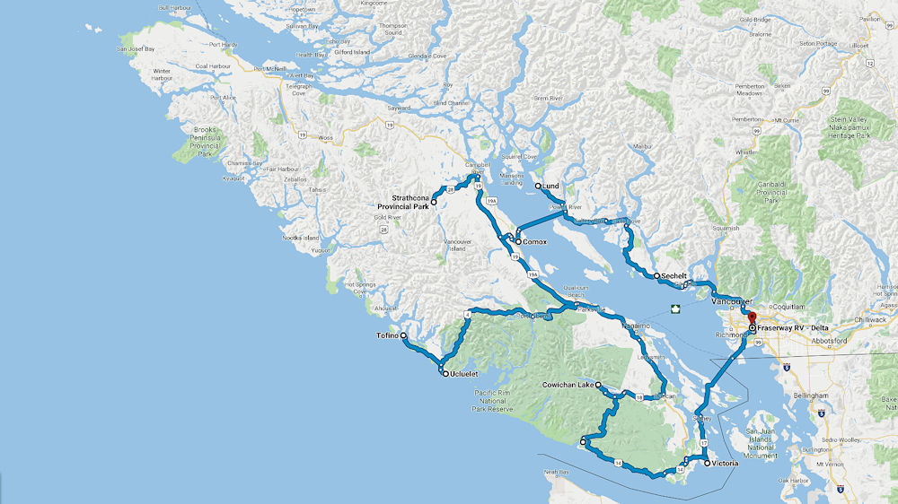 British Columbia, Yukon und Alaska in zwei Teilen. Teil 1: Vancouver, Vancouver Island, Sunshine ...