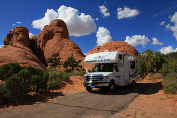 Devils Garden Campground Arches National Park Moab Utah Page