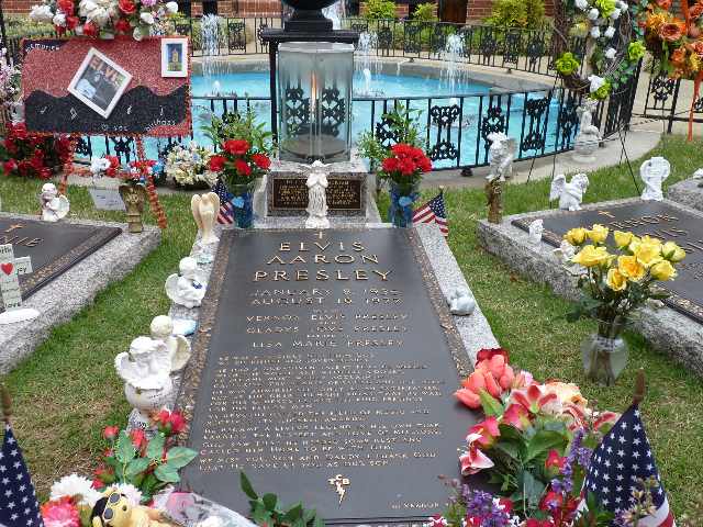 Das Grab von Elvis