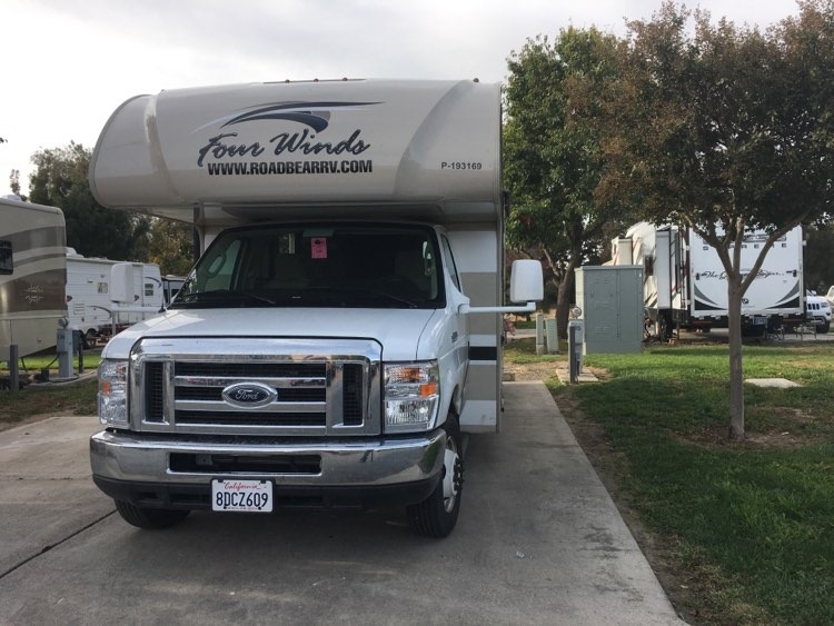 French Camp RV Park Resort, Campground, Manteca, California Womo