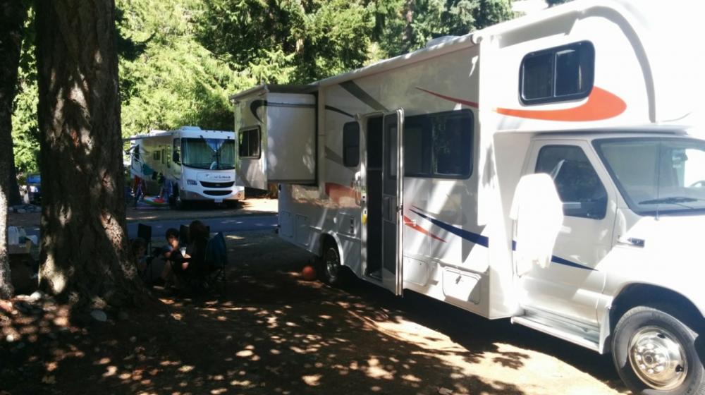 Parry's RV Park, Campground, Parksville, British Columbia, Canada