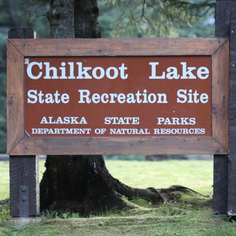 Campground Chilkoot Lake State Rec. Area bei Haines / Alaska