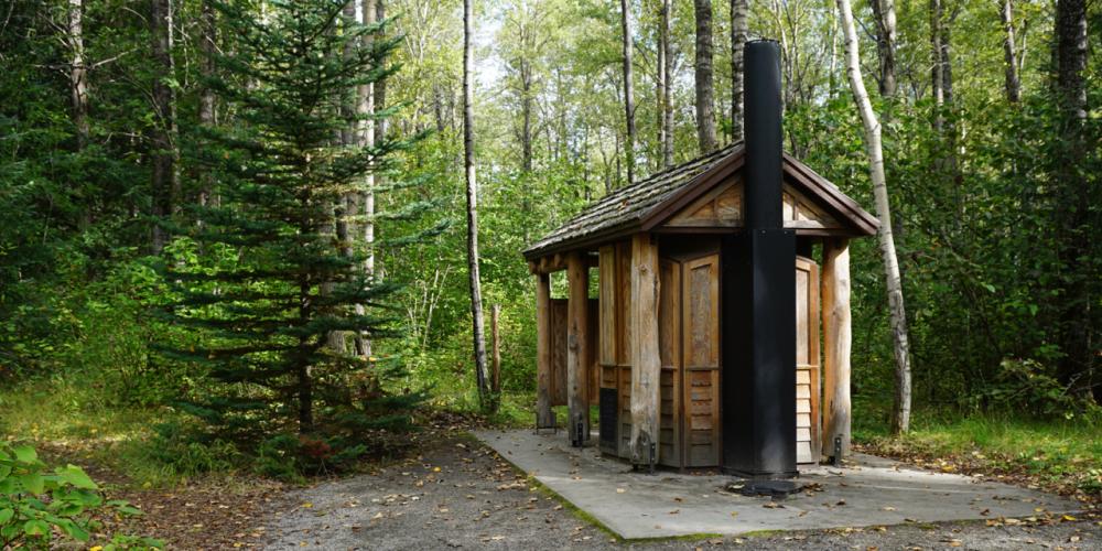 Dyea Campground bei Skagway / Alaska