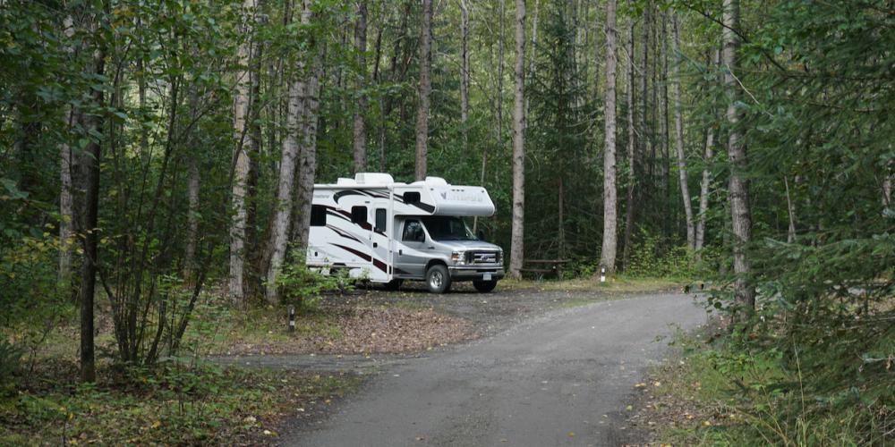 Dyea Campground bei Skagway / Alaska