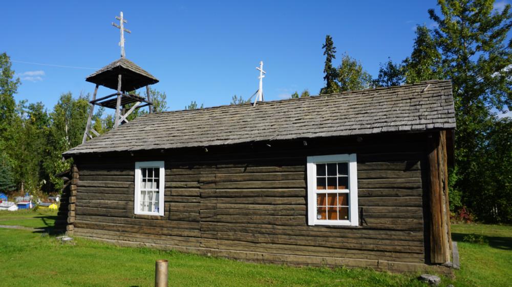 Ekluthna Village Historical Park bei Anchorage