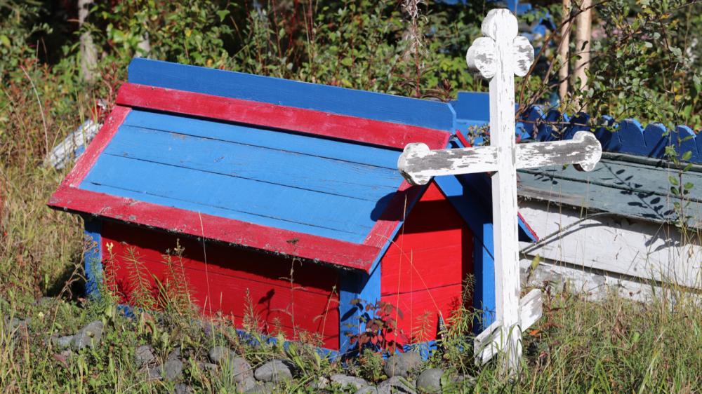 Ekluthna Village Historical Park bei Anchorage