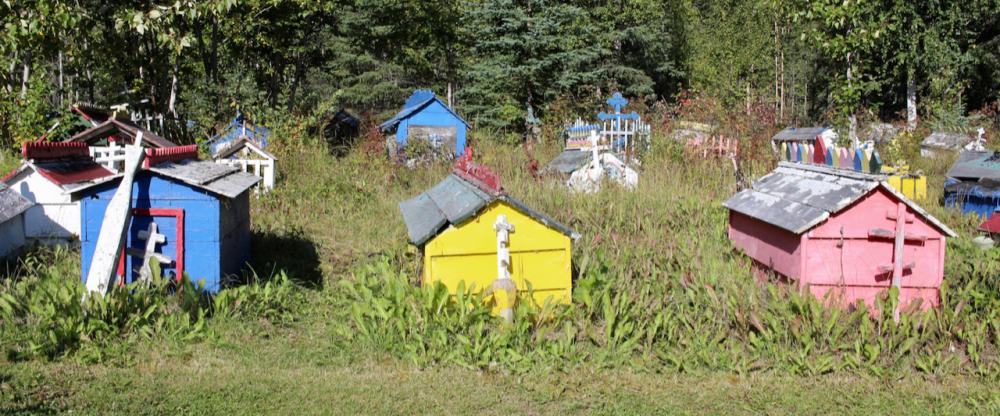 Ekluthna Village Historical Park bei Anchorage