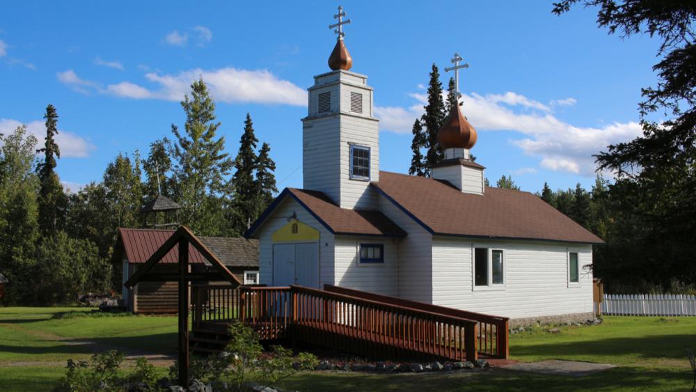 Ekluthna Village Historical Park bei Anchorage