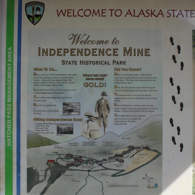 Independence Mine State Historical Park / Alaska