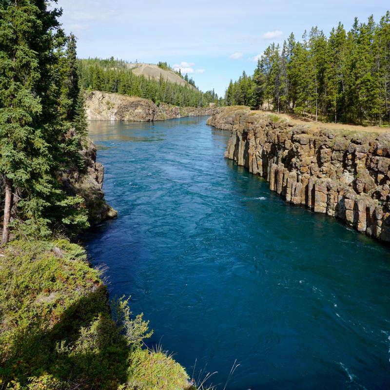 Miles Canyon bei Whitehorse / Yukon