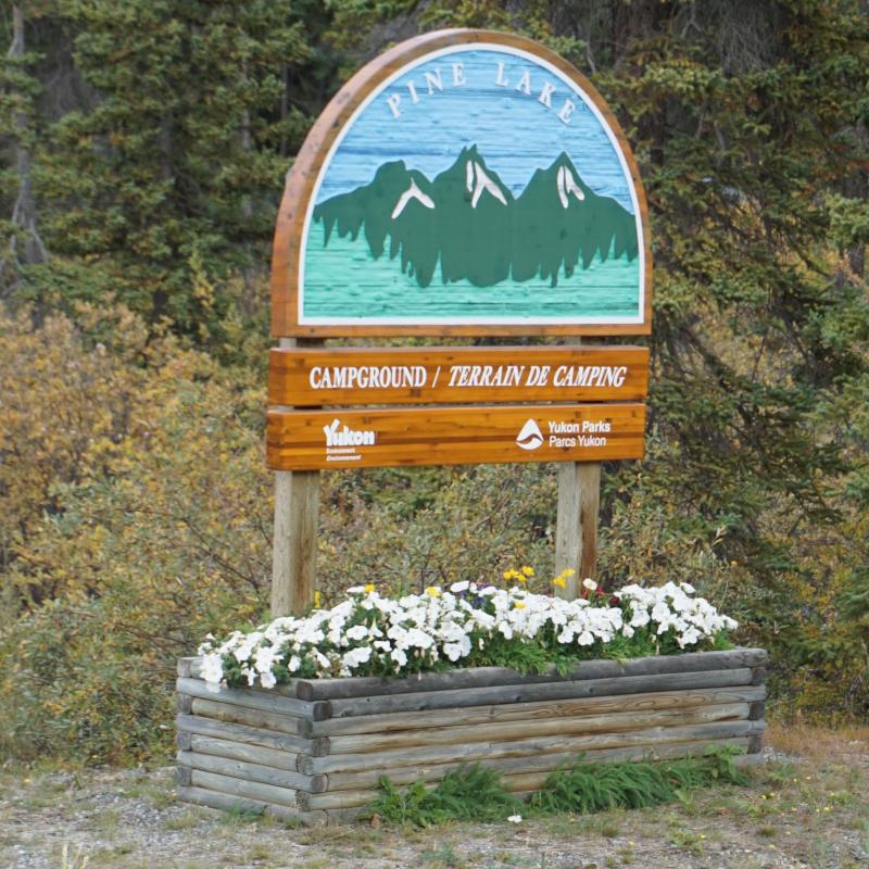 Pine Lake Campground / Yukon