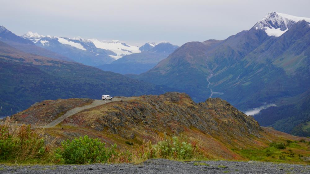 Thompson Pass am Richardson Highway bei Valdez / Alaska