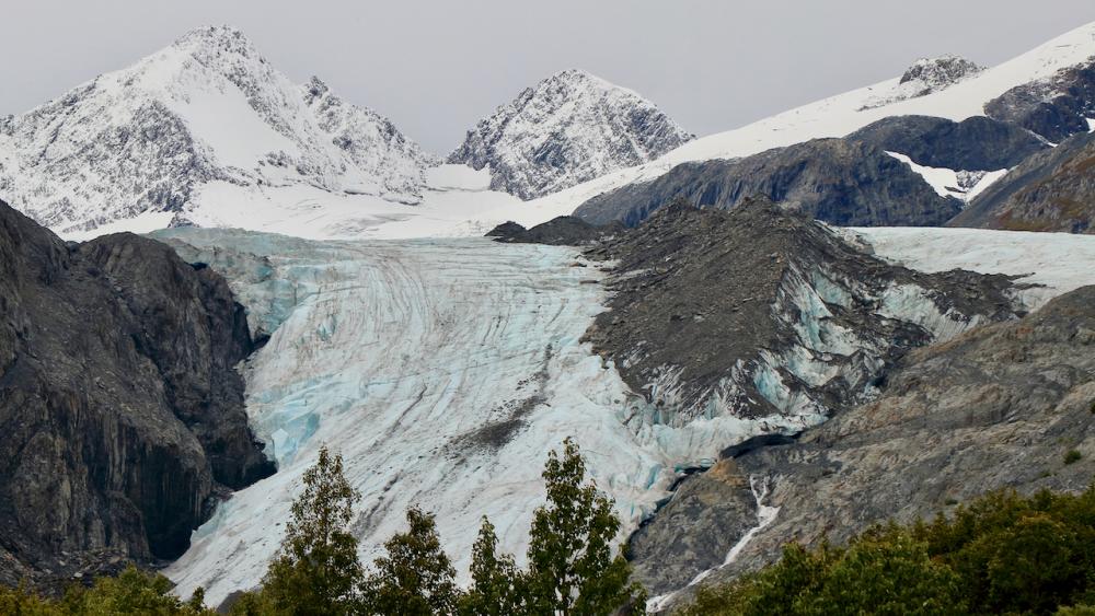 Worthington Glacier am Thompson Pass bei Valdez / Alaska