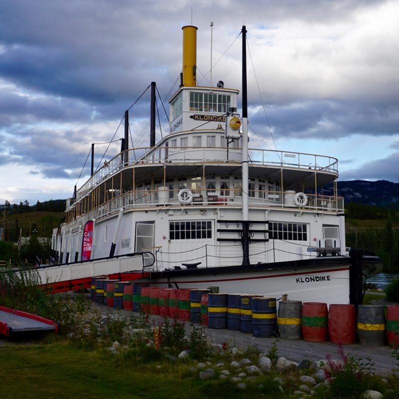 Museumsschiff S.S. Klondike in Whitehorse / Yukon