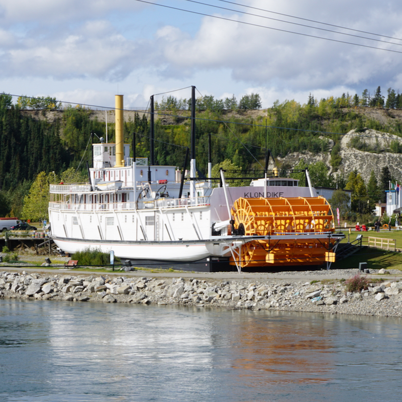 Museumsschiff S.S Klondike in Whitehorse / Yukon