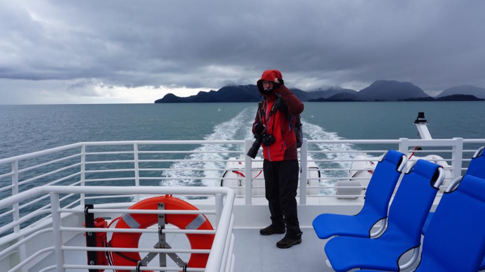 Start zum Columbia Glacier - Valdez/Alaska