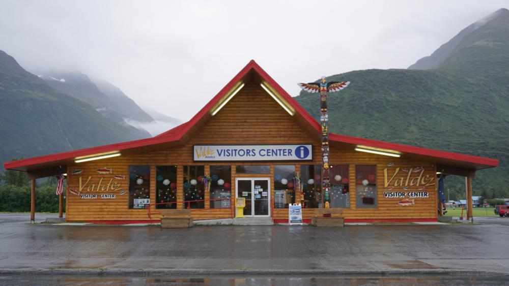 Visitor Center in Valdez / Alaska