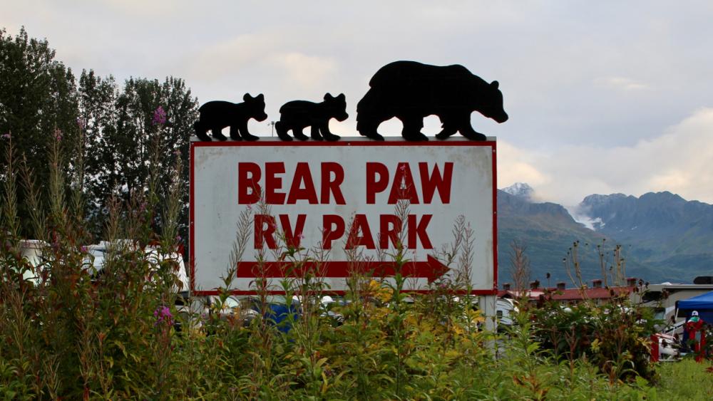 Bear Paw RV Park in Valdez / Alaska