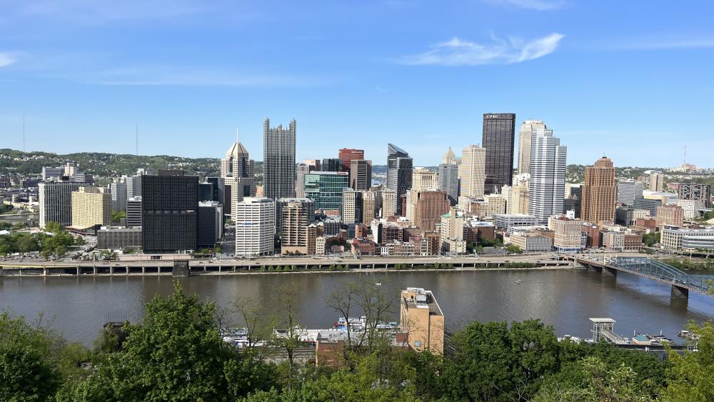 Downtown Pittsburgh, Sicht vom Mount Washington
