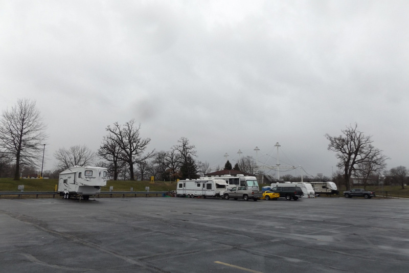 Illinois State Fairgrounds, Campgrounds, Springfield, Illinois Womo