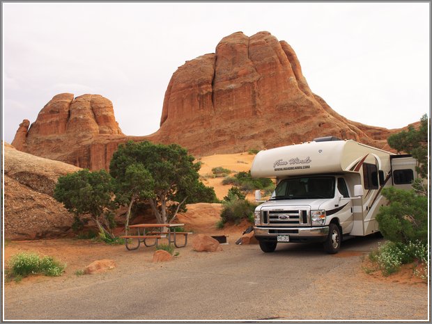 Devils Garden Campground Arches National Park Moab Utah Page