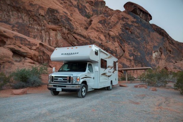 Minnie Winnie im Valley of Fire