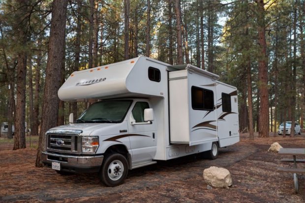 Minnie Winnie im Grand Canyon NP (North Rim Campground)