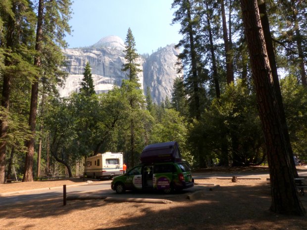 Lower Pines Campground, Yosemite National Park, California ...
