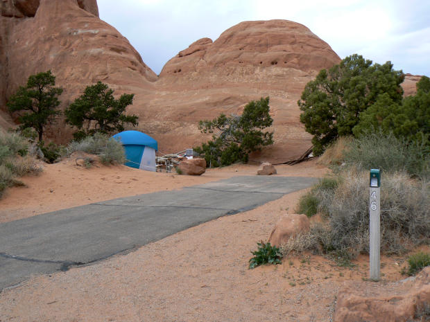 Devils Garden Campground Arches National Park Moab Utah Page