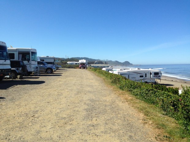 Sea And Sand Rv Park Campground Depoe Bay Oregon Womo Abenteuer