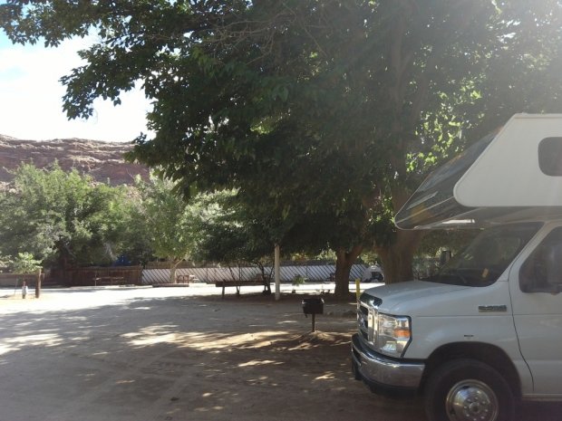 Slim rock Campground Moab