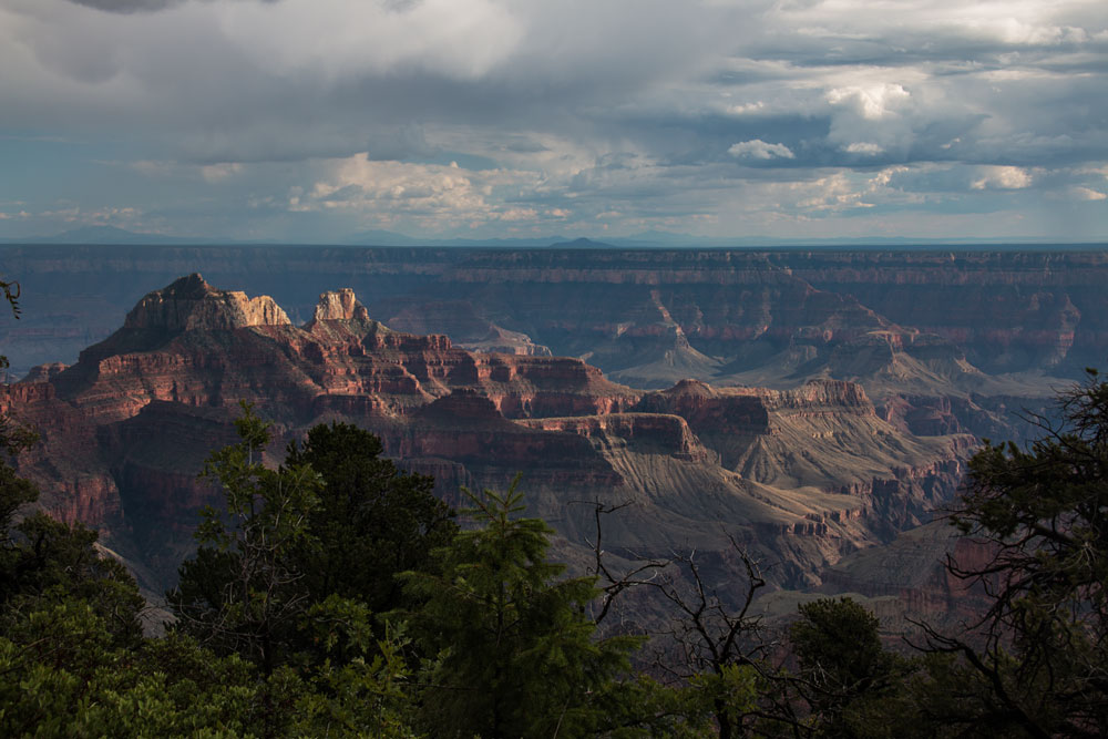 Unser erster Blick auf den Grand Canyon!