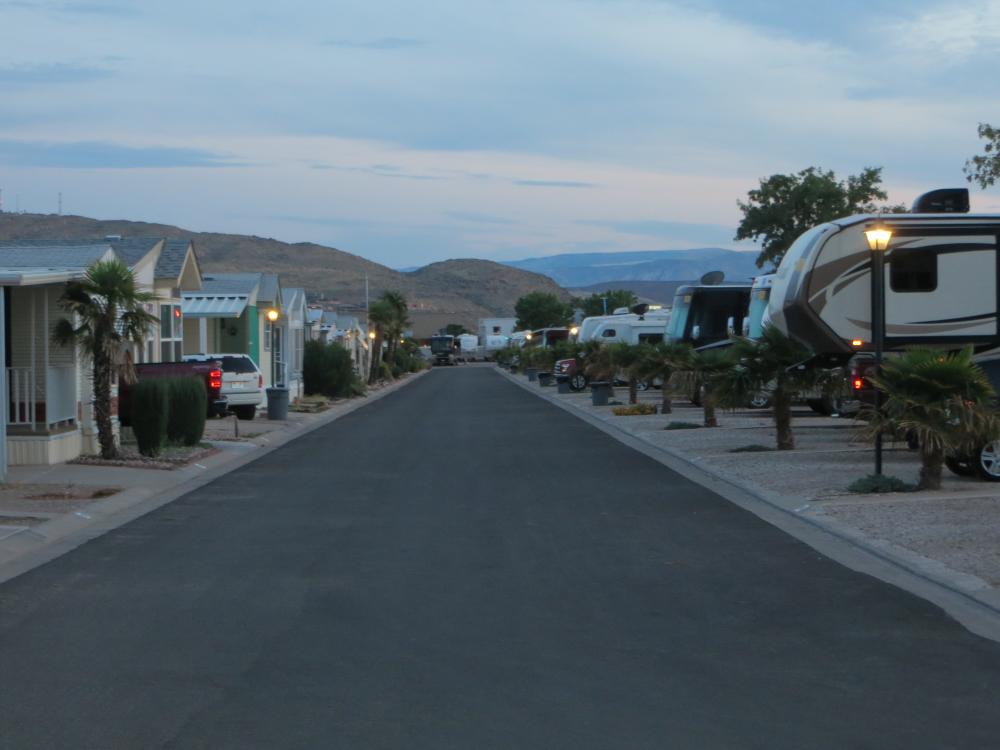 McArthur´s Temple View RV Resort, Campground, St. Utah Womo