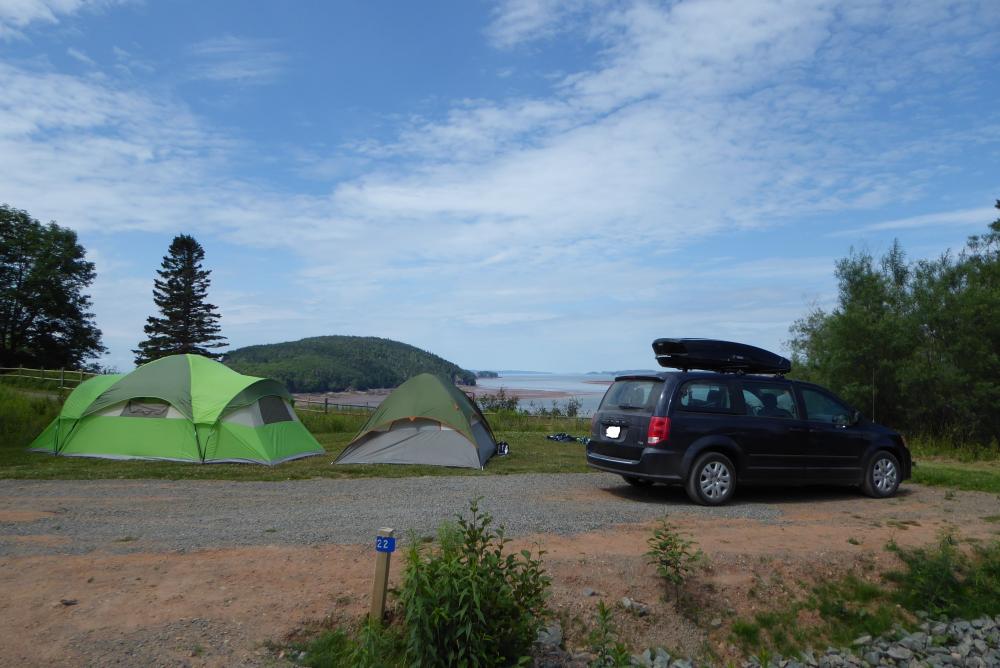 Five Islands Provincial Park, Campground, Five Islands, Nova Scotia