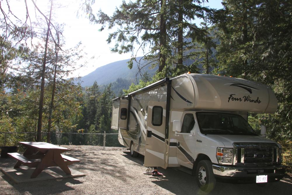 Nairn Falls Provincial Park, Campground, Pemberton, British Columbia